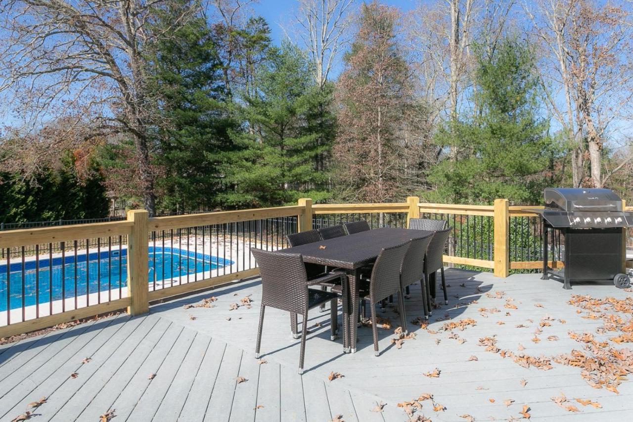 Luxurious House With Pool Near Asheville By Mighty Tree Properties Leicester Exterior foto